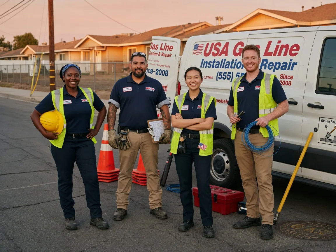 Gas Line Installation company in Madill, OK